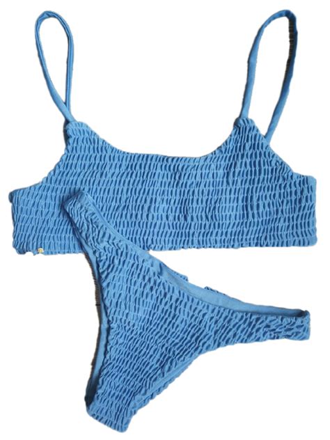Dewadbow Womens Padded Push Up Bikini Bra Set Swimsuit Bathing Suit