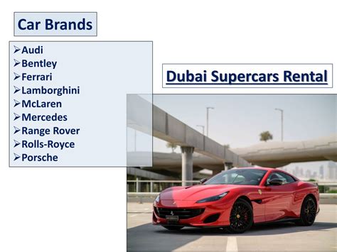 Ppt Luxury Supercars Dubai Ap Supercar Rental Powerpoint