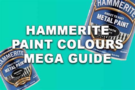 Hammerite Paint Colours The Complete List The Bloke Cave