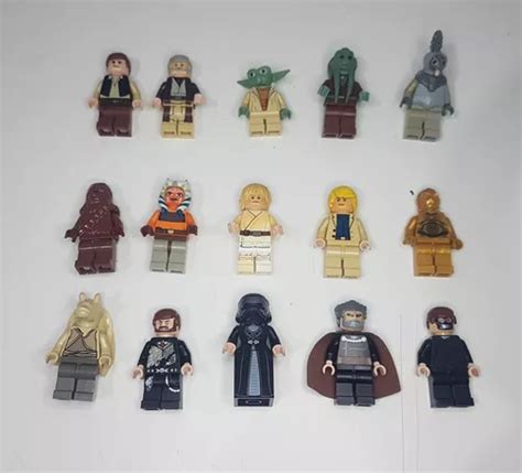 Lote 15 Bonecos Lego Original Star Wars Leia Antes MercadoLivre