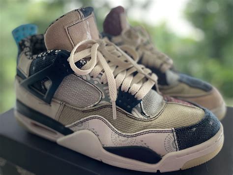 Nike Air Jordan 4 Retro Se Sashiko 2020 Custom Mens Fashion