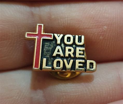 Religion Religion Pin Badge Pin T T Idea Vintage Etsy