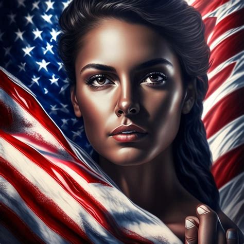 Premium Ai Image Usa Independence Day Concept