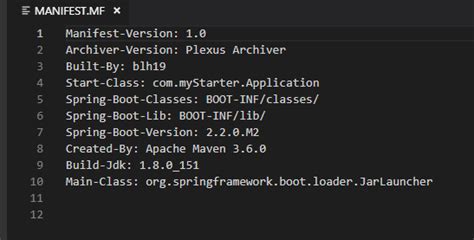 springboot java jar 启动 报no main manifest attribute in XXXX 灰信网软件