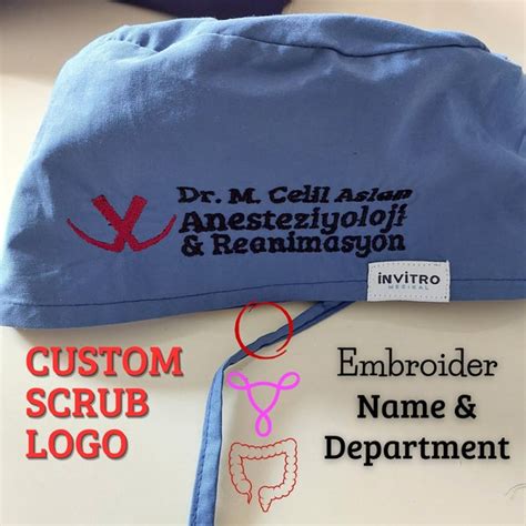 Custom Scrub Caps Etsy