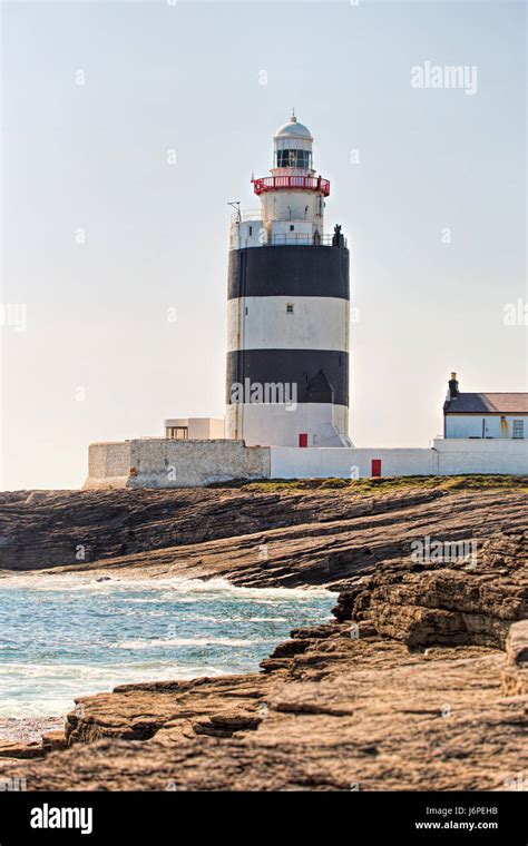 Lighthouse At Hook Head County Wexford Ireland Stock Photo Alamy