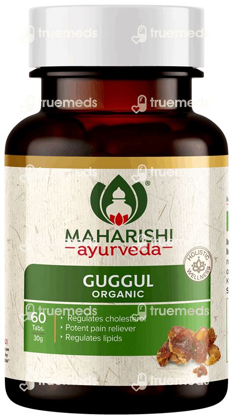 Maharishi Ayurveda Organic Guggulu Tablet Uses Side Effects