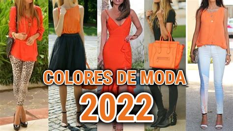 Colores De Moda Combinaciones De Ropa En Color Naranja Un Color