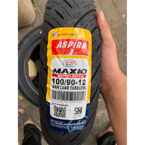 Jual Ban Depan Tubeless Aspira Maxio Spr Tl Ring Untuk