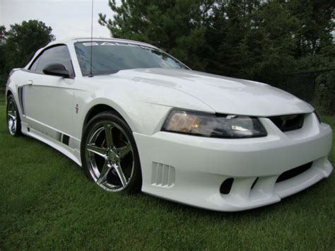 2001 Ford Mustang Saleen S281 SC Convertible Supercharged 1 Of 2