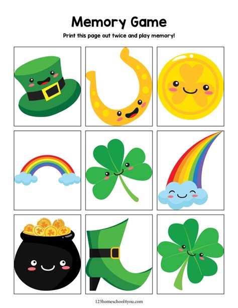 🍀 Free St Patricks Day Printable Worksheets For Preschoolers