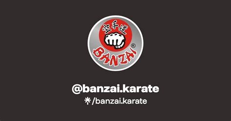 Banzaikarate Instagram Facebook Linktree