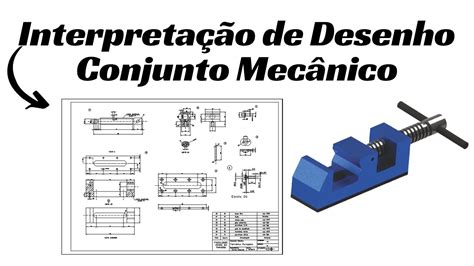 Leitura E Interpreta O De Desenho T Cnico Conjunto Mec Nico Youtube