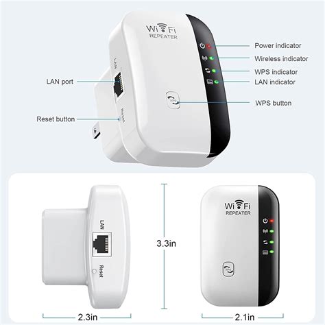 Repetidor Wifi Mbps Amplificador Se Al De Red Wifi Repetidor Wifi