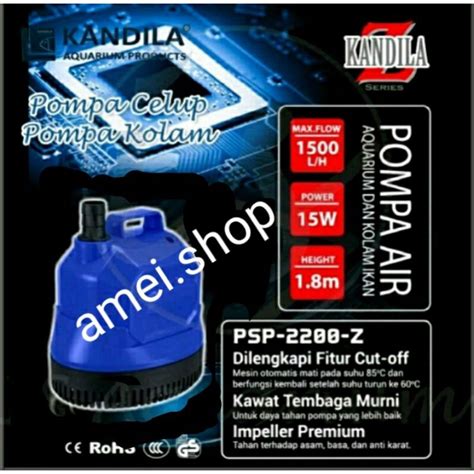 Jual Pompa Air Celup Low Watt Power Head Kandila Psp Z Kandila Psp