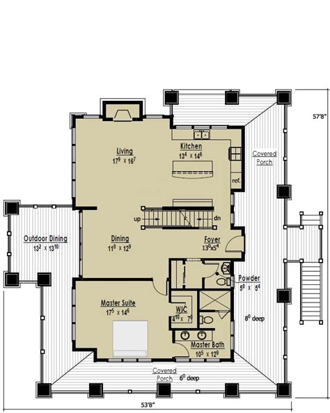 Adorable Cottage First Floor Plan Sdl Custom Homes