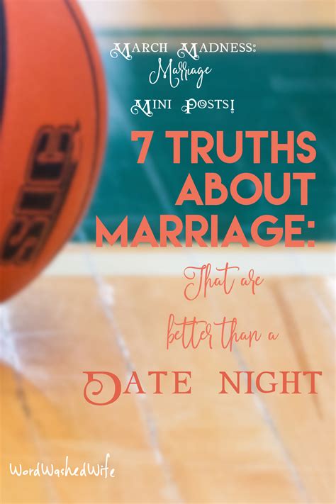 7 Truths About Marriage That Are Better Than A Date Night — Word Washed Wife