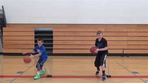 Sweep Stick Basketball Drills - Youth Progression - YouTube