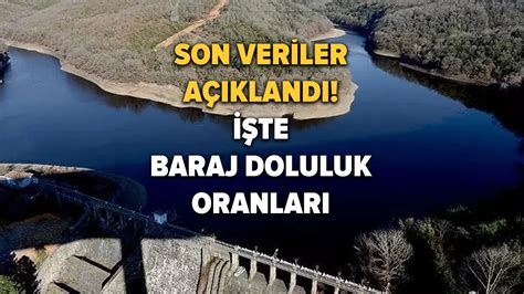 Sk Baraj Doluluk Oranlar N A Klad Stanbul Baraj Doluluk Oran