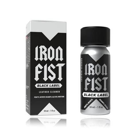 Poppers Iron Fist Black Label Ml