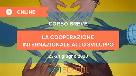 La Cooperazione Internazionale Allo Sviluppo Ispi