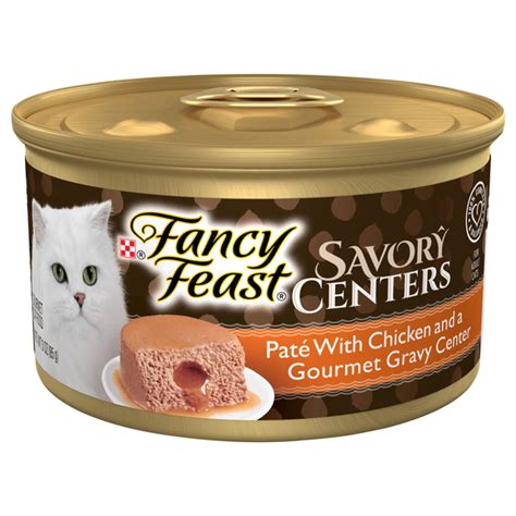 Save On Fancy Feast Savory Centers Pate With Chicken Adult Wet Cat Food