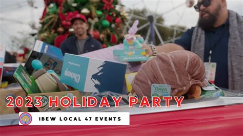 IBEW Local 47 Events Holiday Party YouTube