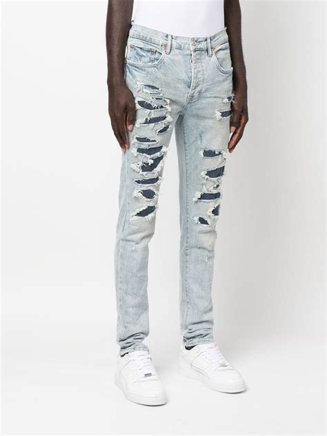 Purple Brand Slim Fit Denim Jeans Farfetch