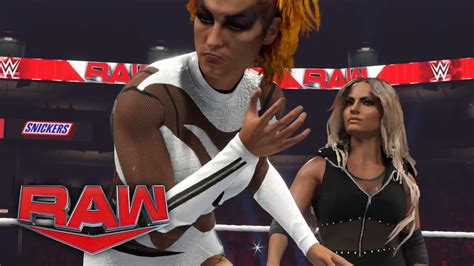 Wwe 2k23 Universe Mode Raw Episode 01 Youtube