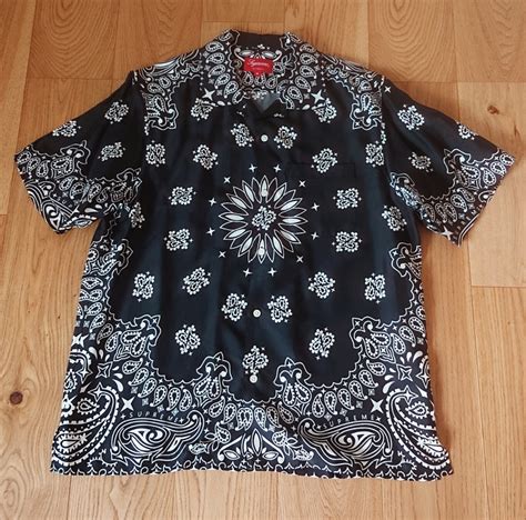 Yahooオークション Supreme シュプリーム21ss Bandana Silk Ss S