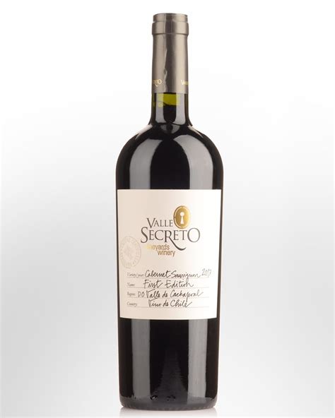 2017 Valle Secreto First Edition Cabernet Sauvignon Nicks Wine Merchants