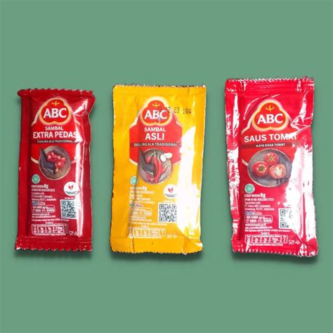 Jual ABC Saos Tomat Sambal Asli Extra Pedas Sachetan Shopee Indonesia