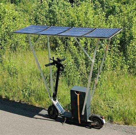 Solar scooter : r/redneckengineering