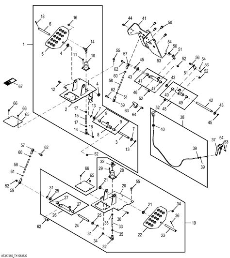 326D LOADER SKID STEER Pedals Hand And Foot Control System Manual