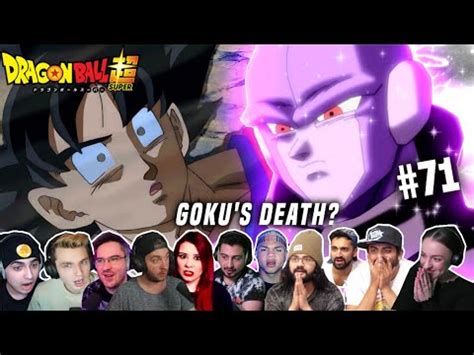 HIT KILLS GOKU REACTION MASHUP Dragon Ball Super Episode 71 ドラゴン