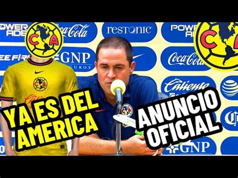 EL AMERICA ANUNCIA SU NUEVO B0MBAZ0 YA ETSA CONFIRMADO Y ESTE DIA ES SU