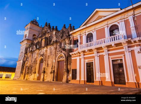 La Merced Church In Granada Granada Nicaragua Stock Photo Alamy