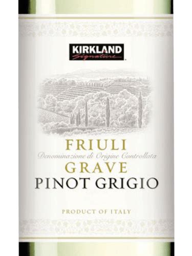 Kirkland Signature Pinot Grigio Vivino Us