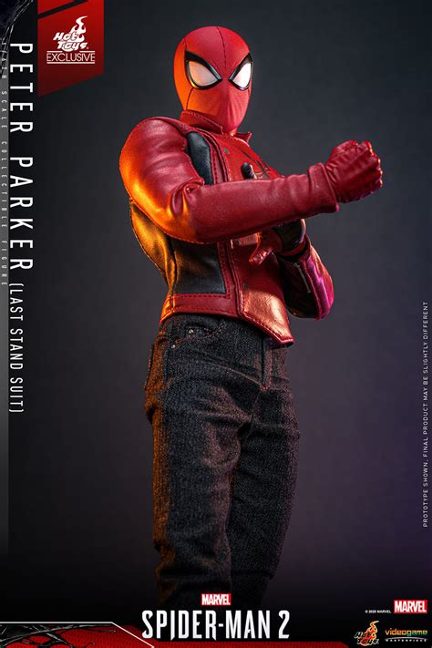 Peter Parker Last Stand Suit Sixth Scale Figure By Hot Toys Sideshow Collectibles