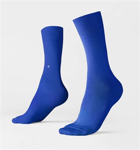 Royal Blue Dueple Socks