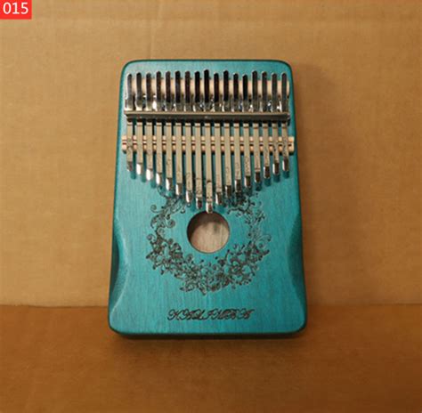 Kalimba 17 Keys Thumb Piano And Tune Hammer Portable Mahogany Body