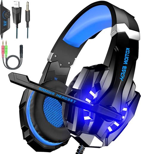 Bengoo G Gaming Headset Over Ear Headphone With Mic And Led Light