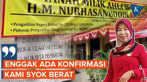 Akses SDN V Bantargebang Ditutup Pagar Seng Pemilik Tanah Kepala