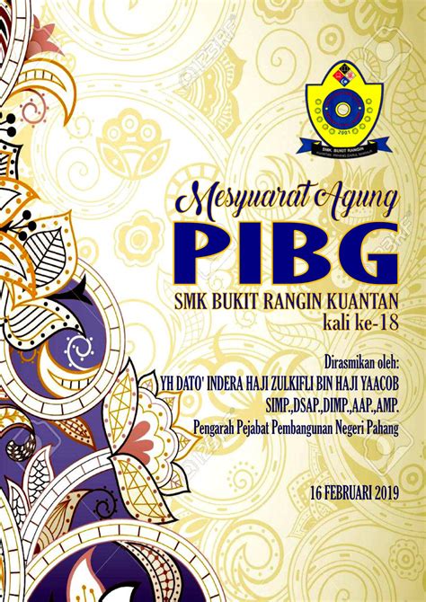 Buku Program Mesyuarat Agung Pibg Malakowe