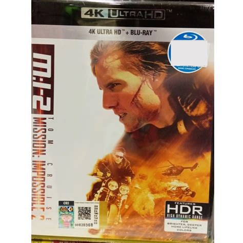 English Movie Mi2 Mission Impossible 2 Tom Cruise 4k Ultra Hd Blu Ray