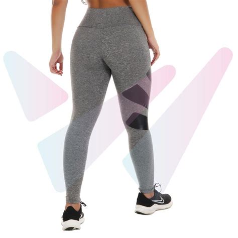 Calça Legging Feminina Cós Alto Pala Dupla Fitnes Academia Suplex Leg