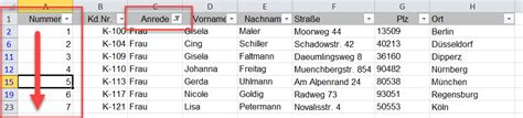 Fortlaufende Nummerierung Excel Excel Fortlaufende Nummer