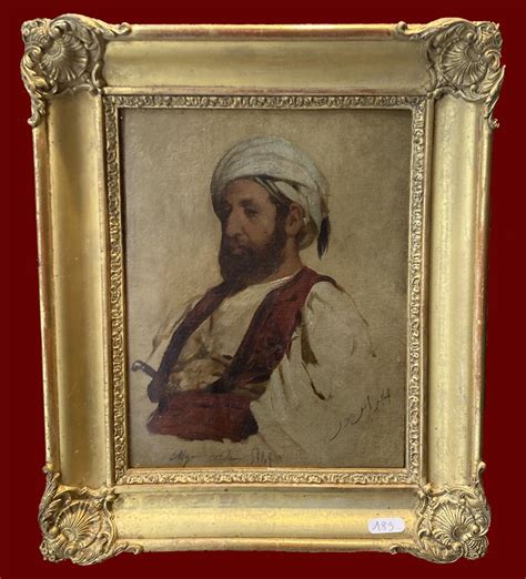 Proantic Vernet Horace 1789 1863 Attributed To Un Oriental Oil Pa