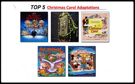 Top 5 Christmas Carol Adaptations by Media201055 on DeviantArt