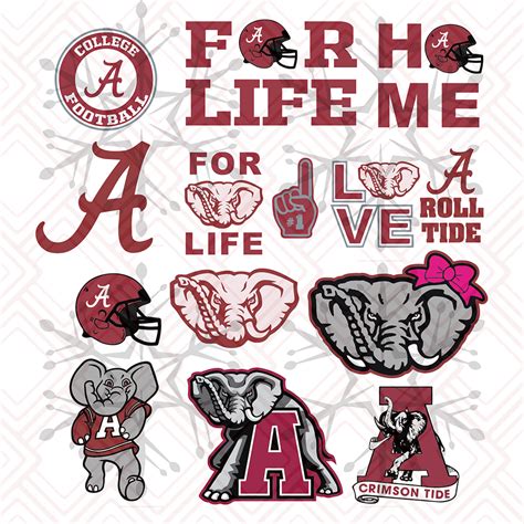 Alabama Football Logo Png Alabama Crimson Tide Png College Football